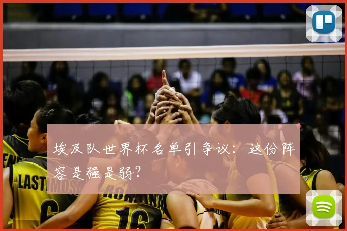 埃及队世界杯名单引争议:这份阵容是强是弱?